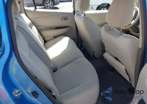 2012 Nissan Leaf Sl z USA, uszkodzony, nr VIN JN1AZ0CPXCT020913